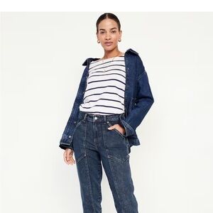 Old Navy Dark Blue Straight Jeans